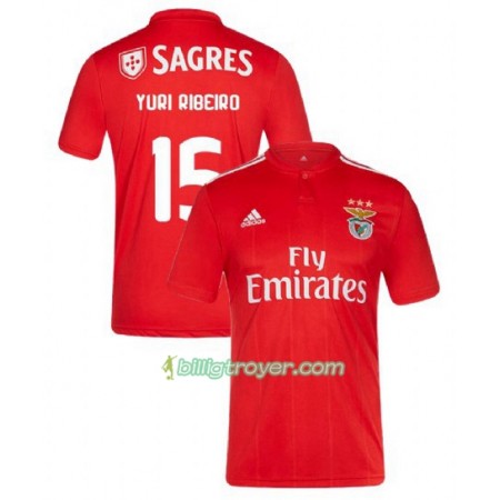 Billige Fotballdrakter Benfica Yuri Ribeiro 15 Hjemmedraktsett 2018/19 Kortermet